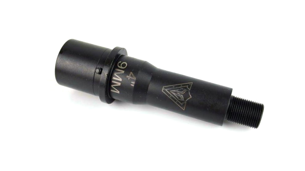 Veritas Tactical Hybrid Premium Barrel, 9mm, 4in, Heavy Contour, 1-10 Twist, Black, PCB-4-HP-9MM-10-N