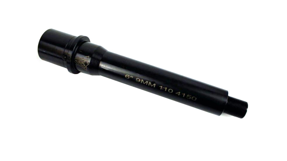 Veritas Tactical Hybrid Premium Barrel, 9mm, 6in, Heavy Contour, 1-10 Twist, Black, PCB-6-HP-9MM-10-N