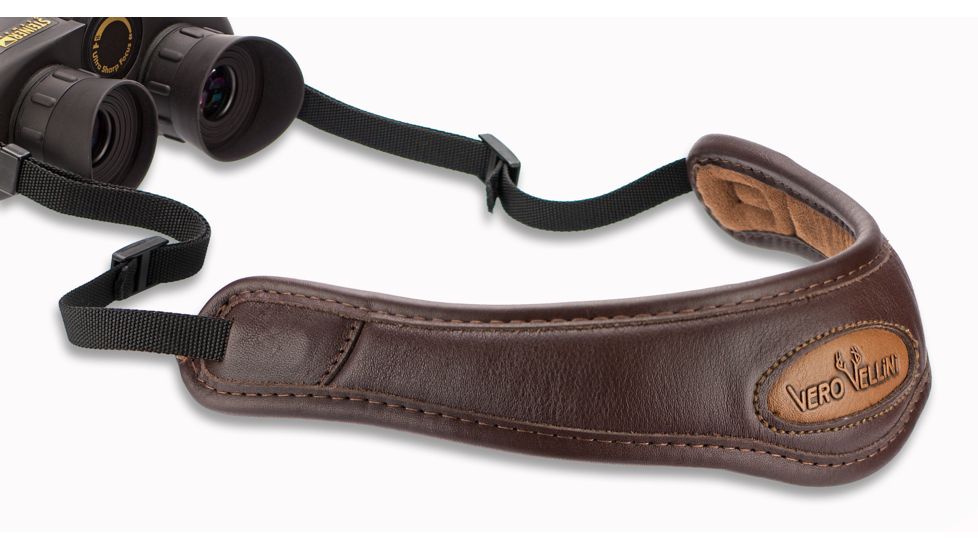 Vero Vellini Contour Binocular Sling -Brown Leather