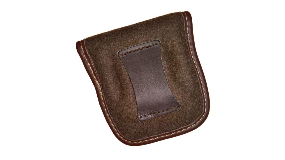 Vero Vellini Deluxe Cartridge Case, 5 Rounds, Brown Leather/Loden V20060
