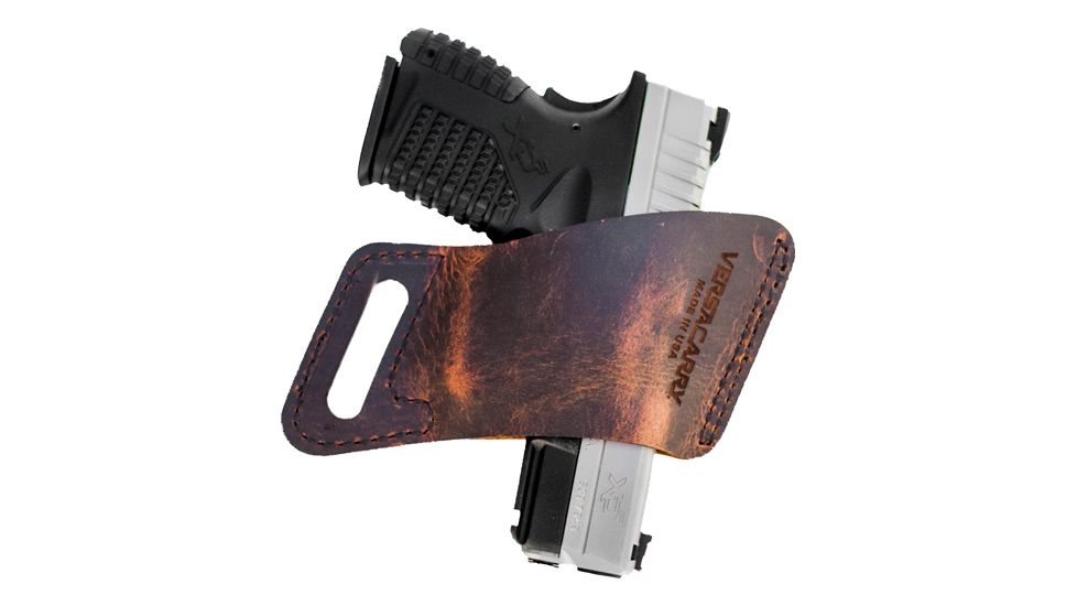 Versacarry Arma Zero Bulk Owb Holster Rh Micro Distress Brn