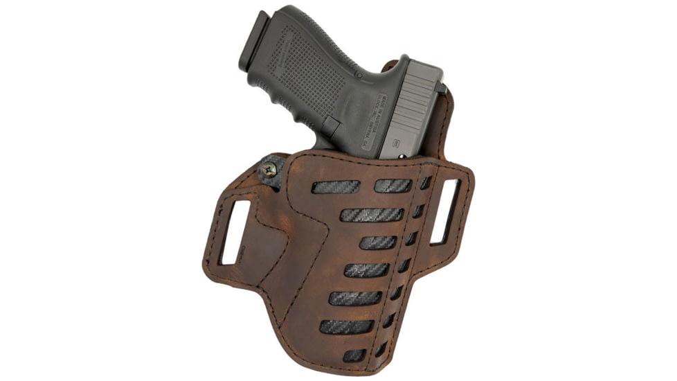 Versacarry C22111 Compound Distressed Brown Buffalo Leather OWB Most Compact &amp;