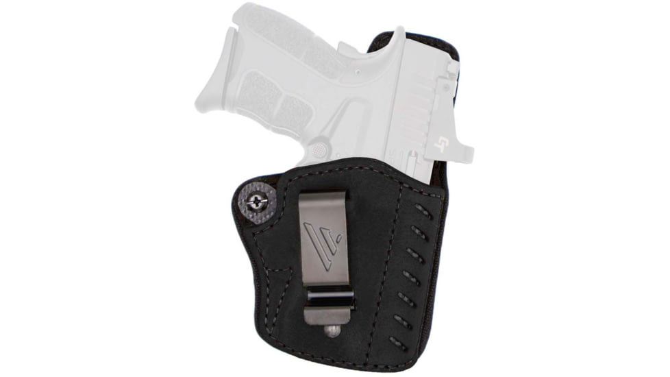 Versacarry Comfort Flex Deluxe IWB Holster, Polymer, Black Hybrid With Padded Back, Size 3, CFD1113