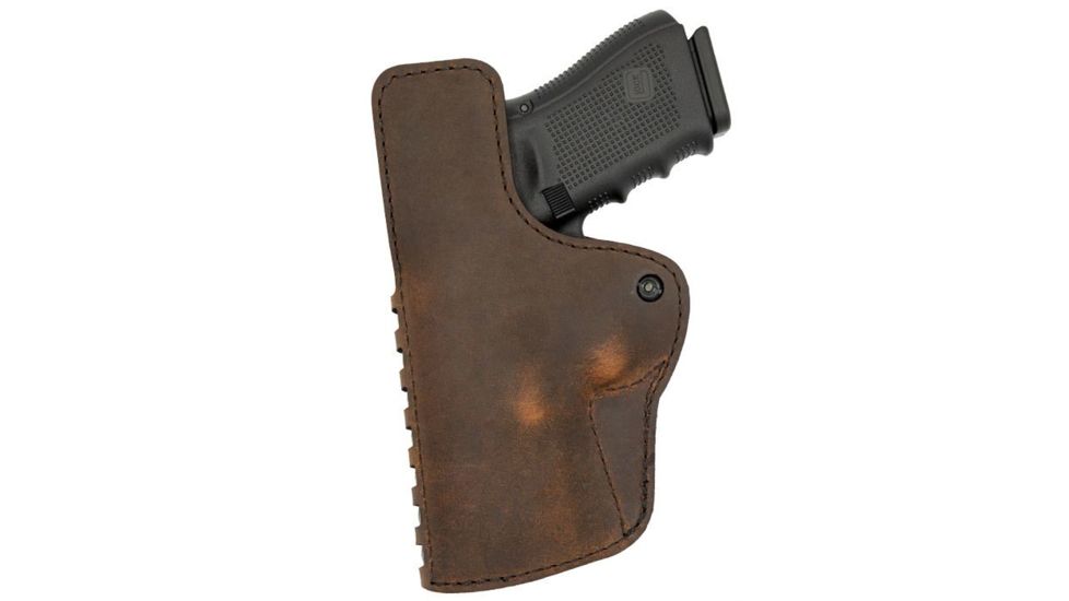 USED Versacarry Compound IWB Holster, Right Hand, Size 1, Distressed Brown, C2111-1, EDEMO1, Used, Condition Fair, Condition Fair, Used
