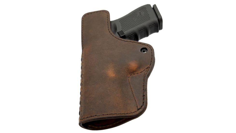 USED Versacarry Compound IWB Holster, Right Hand, Size 1, Distressed Brown, C2111-1, EDEMO1, Used, Condition Fair, Condition Fair, Used
