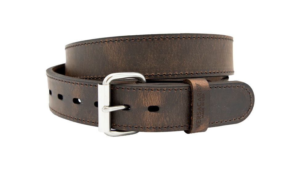 Versacarry Double Ply Belt, 46x1.5in, Water Buffalo, Brown, 50246