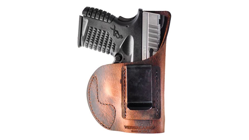Versacarry Element IWB Holster, Right Hand, Size 2, Distressed Brown, 32102