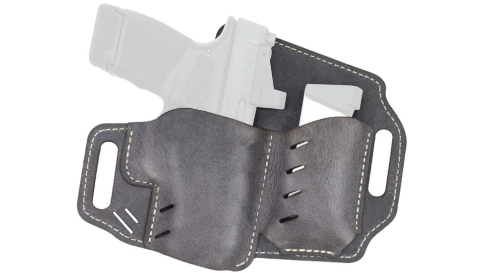 Versacarry Guardian OWB Holster w/ Mag Pouch, Right Hand, Size 4, Grey, GM4GRY