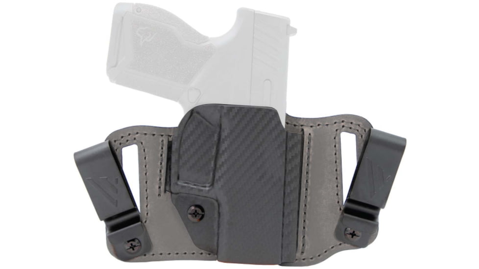 Versacarry Insurgent Deluxe Polymer IWB/OWB Holster, Right Hand, 1911 5in, Grey, INS3011911-2