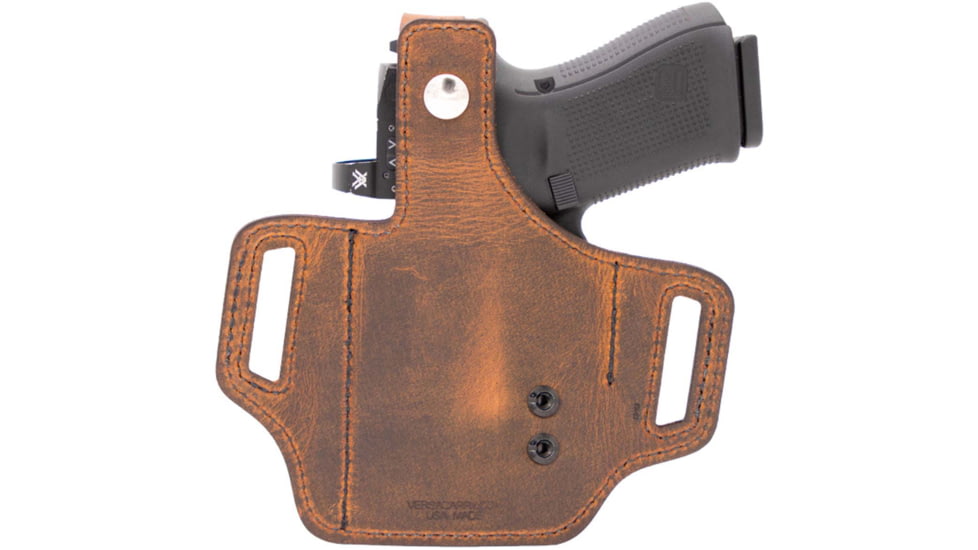 Versacarry Insurgent w/Thumb Break OWB Holster, SPRINGFIELD HELLCAT, Right Hand, Brown, INSTCF201HCT