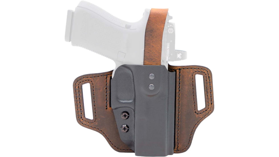 Versacarry Insurgent w/Thumb Break OWB Holster, SPRINGFIELD HELLCAT, Right Hand, Brown, INSTCF201HCT