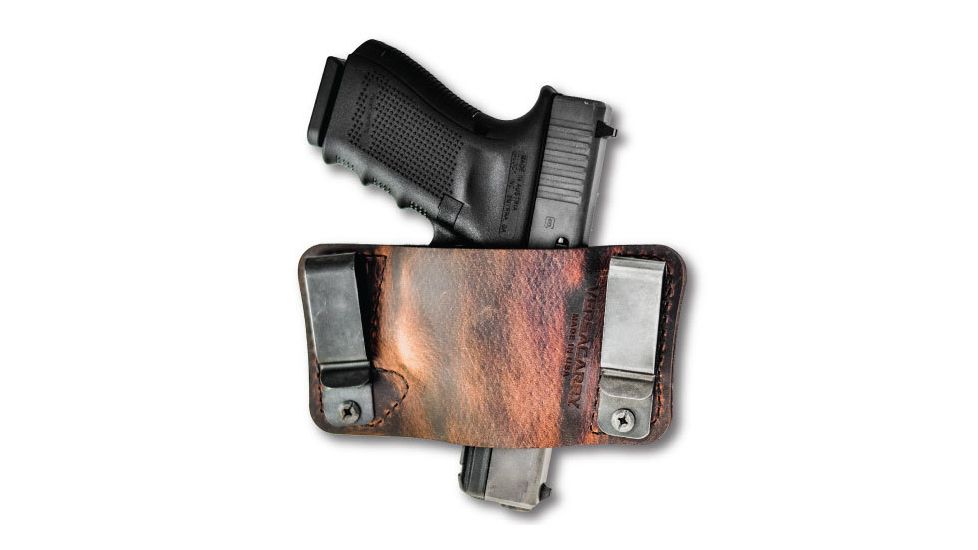 Versacarry Orion IWB/OWB Ambidextrous Holster, Size 2, Distressed Brown, 22102
