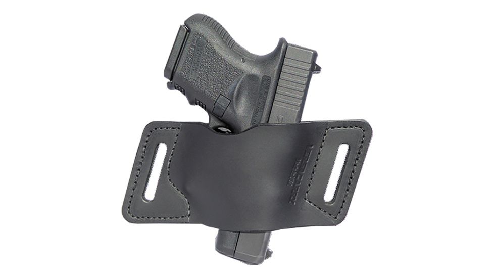 Versacarry Rapid Slide S1 OWB Ambidextrous Holster, Size 1, Black, AOWBBK1