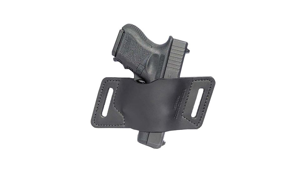 Versacarry Rapid Slide S1 OWB Ambidextrous Holster, Size 2, Black, AOWBBK2