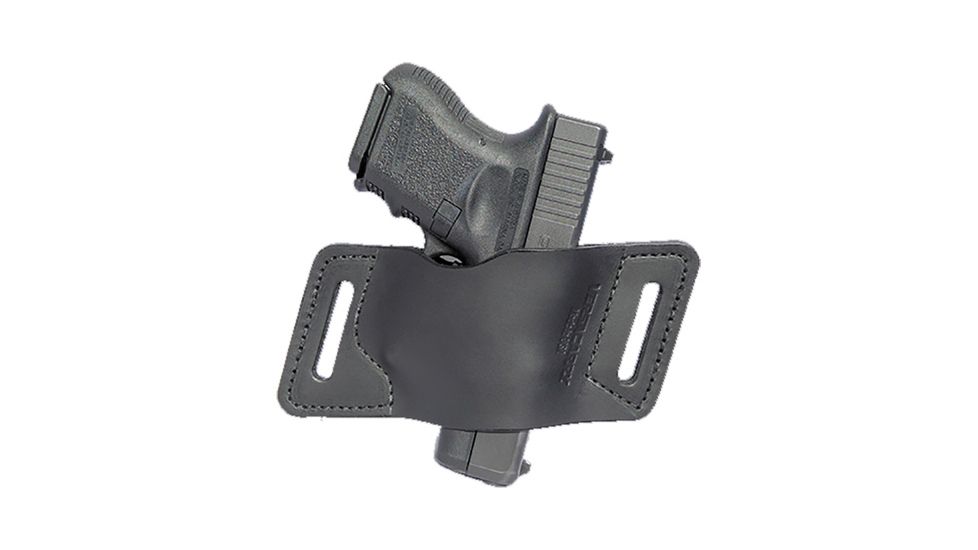 Versacarry Rapid Slide S1 OWB Ambidextrous Holster, Size 3, Black, AOWBBK3