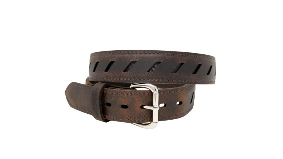 Versacarry VC Compound Double Ply Belt, 36x1.5in, Leather/Kydex, Brown, 50436