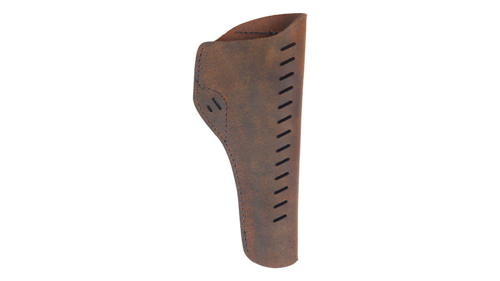 Versacarry Vc Revolver Holster Owb Lther Rh .22 Cal Sa 6.5'' Distr Brn