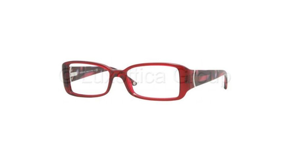 Versace Eyeglass Frames VE3118 388-5015 - Bordeaux Transp. 