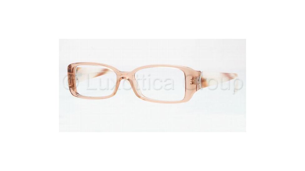 Versace Eyeglass Frames VE3118 772-5015 - Brown Transparent 