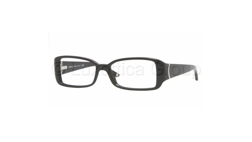 Versace Eyeglass Frames VE3118 GB1-5015 - Shiny Black 