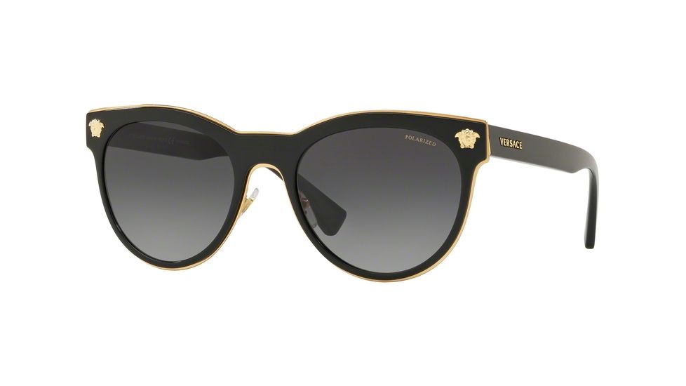 Versace MEDUSA CHARM VE2198 Sunglasses 1002T3-54 - , Polar Grey Gradient Lenses