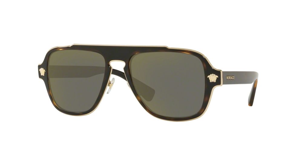 Versace MEDUSA CHARM VE2199 Bifocal Prescription Sunglasses, 56mm, VE2199-12524T-56-BI