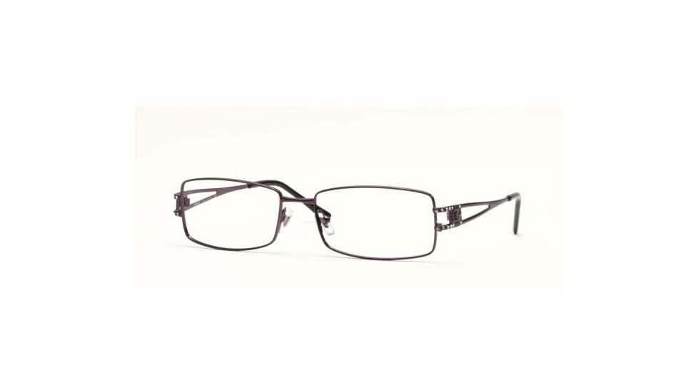 Versace VE 1092B Eyeglasses Styles Plum Frame w/Non-Rx 51 mm Diameter Lenses, 1178-5116