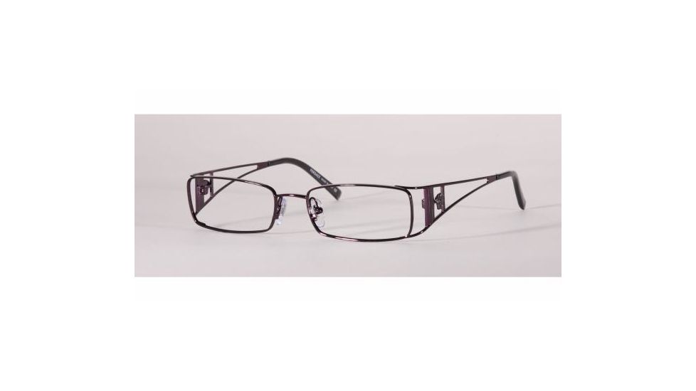 Versace VE 1111 Eyeglasses Styles Plum Frame w/Non-Rx 49 mm Diameter Lenses, 1178-4917