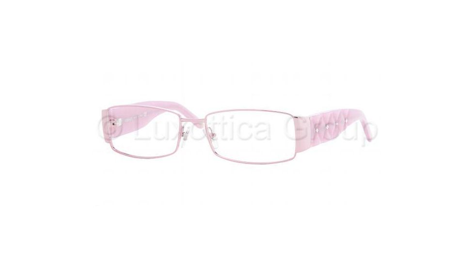 Versace VE 1153B Eyeglasses Styles Pink Frame w/Non-Rx 51 mm Diameter Lenses, 1056-5116