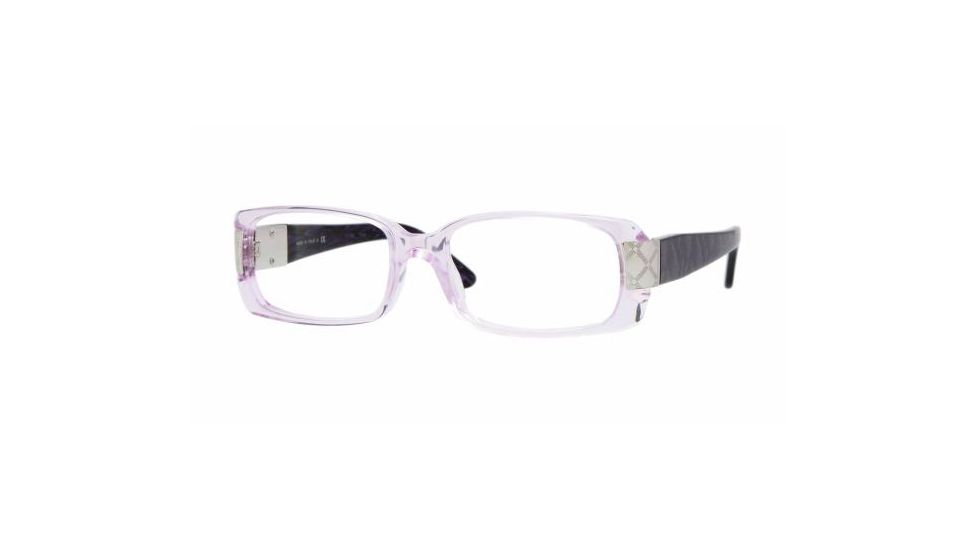 Versace VE 3130 Eyeglasses Styles Pink-Transparent Frame w/Non-Rx 52 mm Diameter Lenses, 328-5216