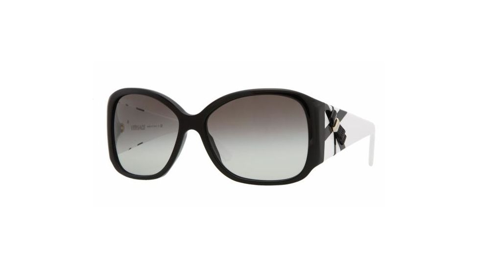 Versace VE4171 Bifocal Sunglasses - Black And White Gray Gradient Frame / 59 mm Prescription Lenses, 366-11-5915