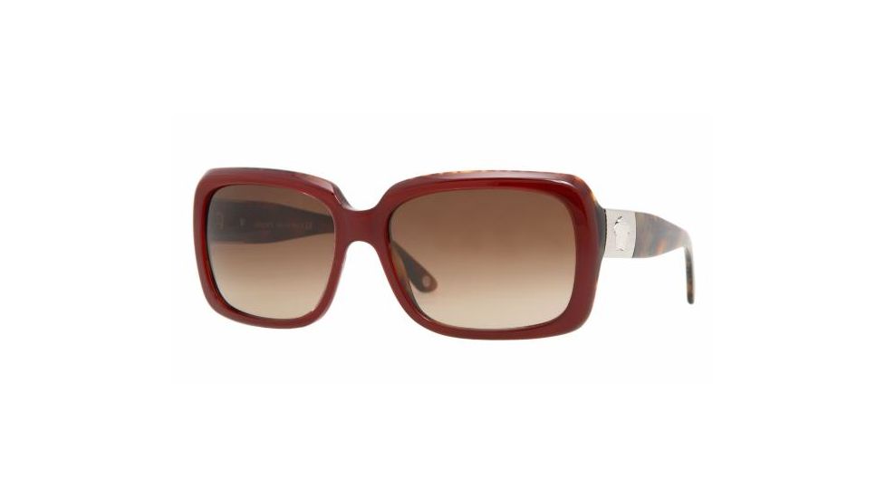 Versace VE4190 Bifocal Sunglasses - Red/Havana Frame / 58 mm Prescription Lenses, 868-13-5816