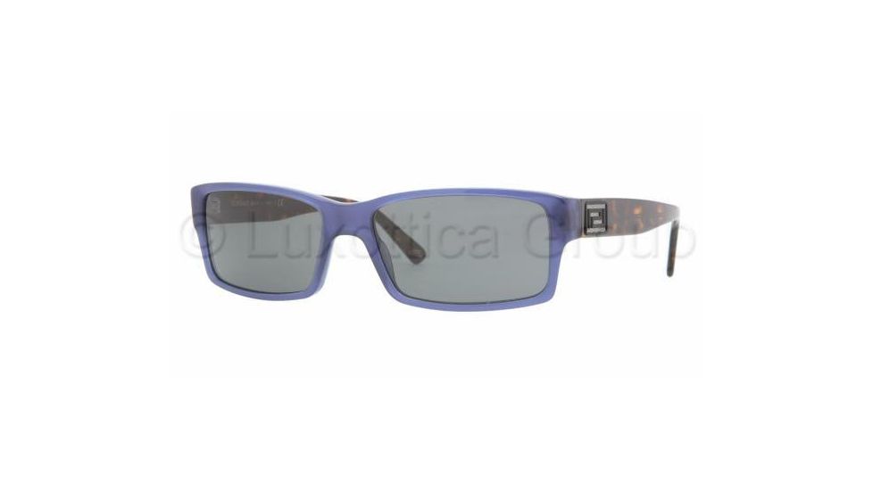 Versace VE4198 Bifocal Sunglasses - Transparent Blue Gray Frame / 57 mm Prescription Lenses, 903-87-5716