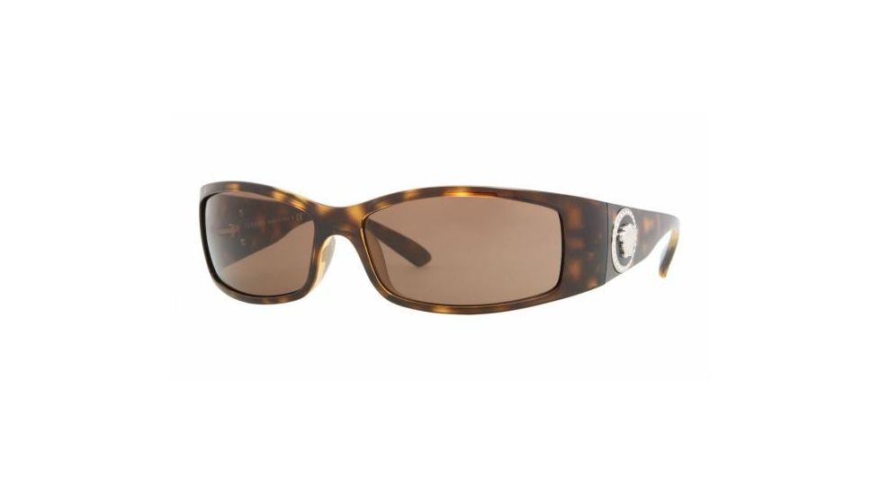 Versace VE4205B Progressive Sunglasses - Havana Brown Frame / 61 mm Prescription Lenses, 108-73-6115