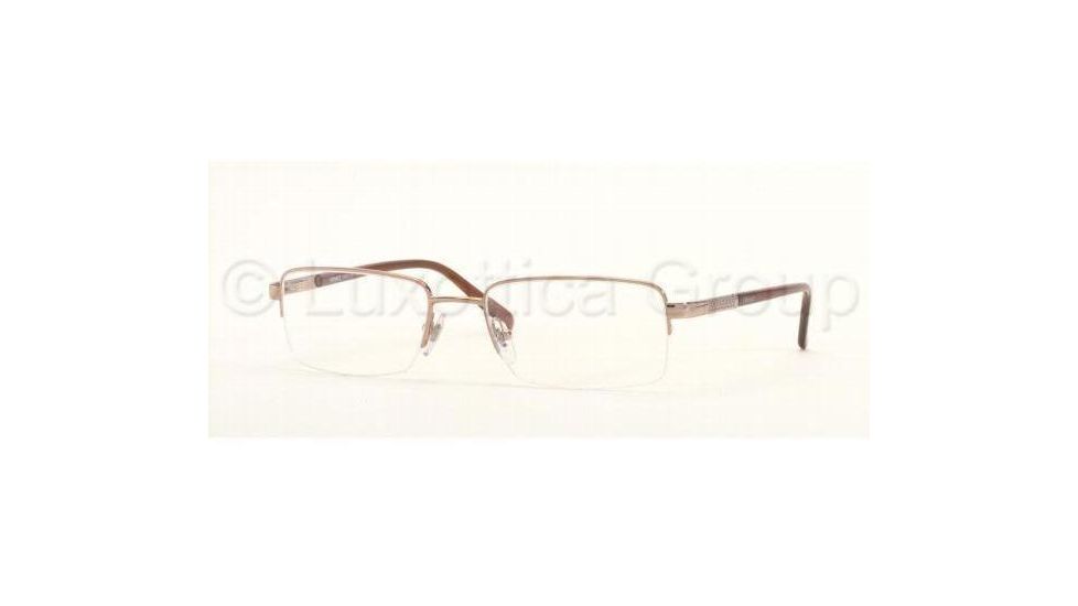 Versace VE1066 Bifocal Prescription Eyeglasses 1053-5018 - Light Brown 