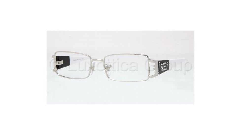 Versace VE1163B Eyeglass Frames 1000-5016 - Silver Frame