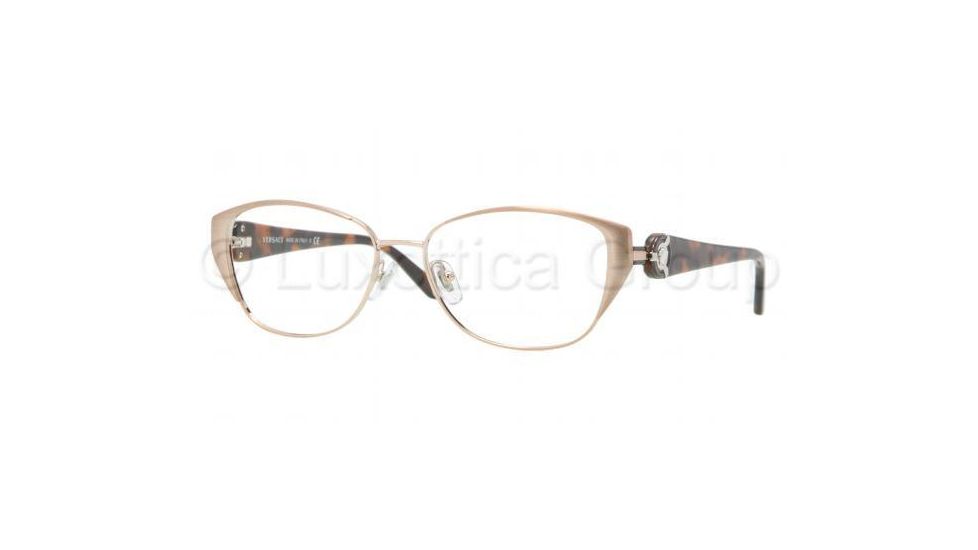 Versace VE1196 Progressive Prescription Eyeglasses 1052-5115 - Copper Frame