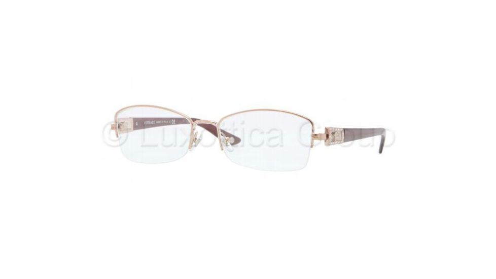 Versace VE1206B Eyeglass Frames 1052-5117 - Copper Frame