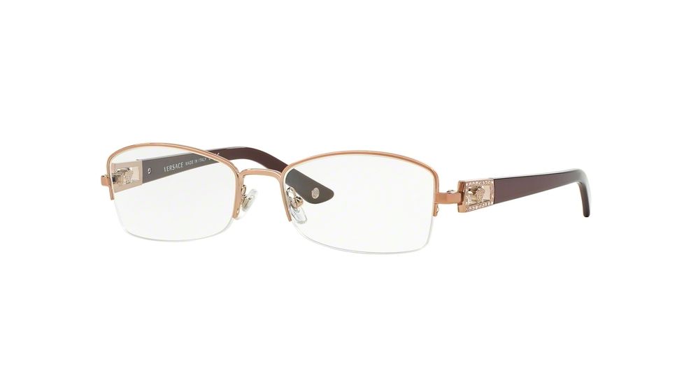 Versace VE1206B Eyeglass Frames 1052-53 - Copper Frame