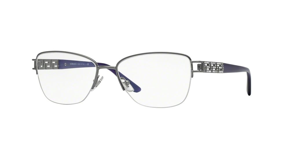 Versace VE1220B Single Vision Prescription Eyeglasses 1346-52 - Lilac Frame