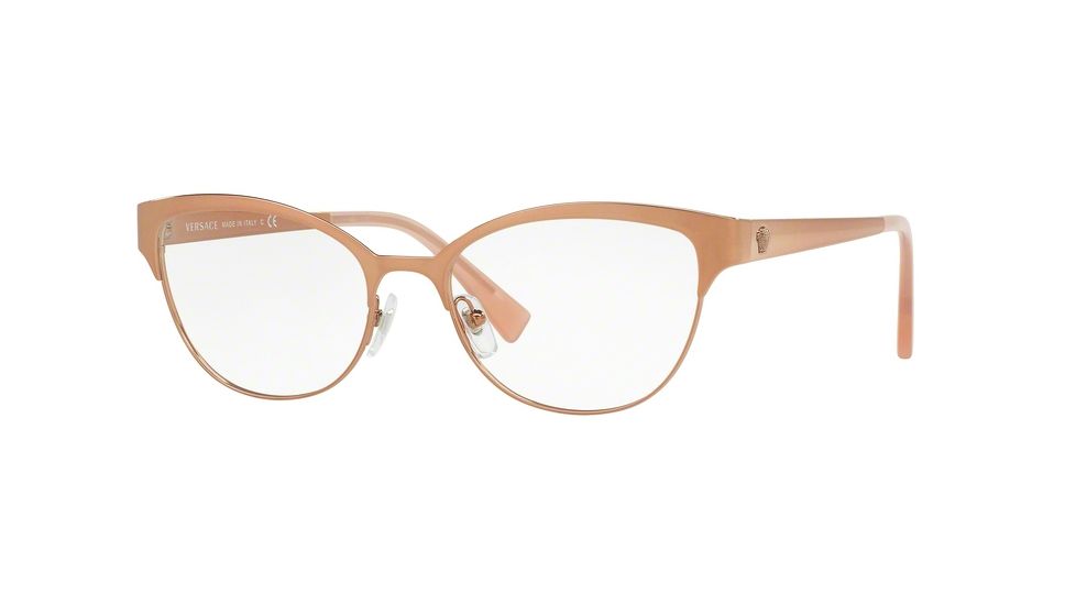 Versace VE1240 Eyeglass Frames 1396-53 - Copper Pink Frame