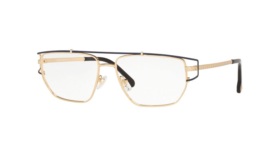 Versace VE1257 Bifocal Prescription Eyeglasses, 55mm, Gold, VE1257-1459-55-BI