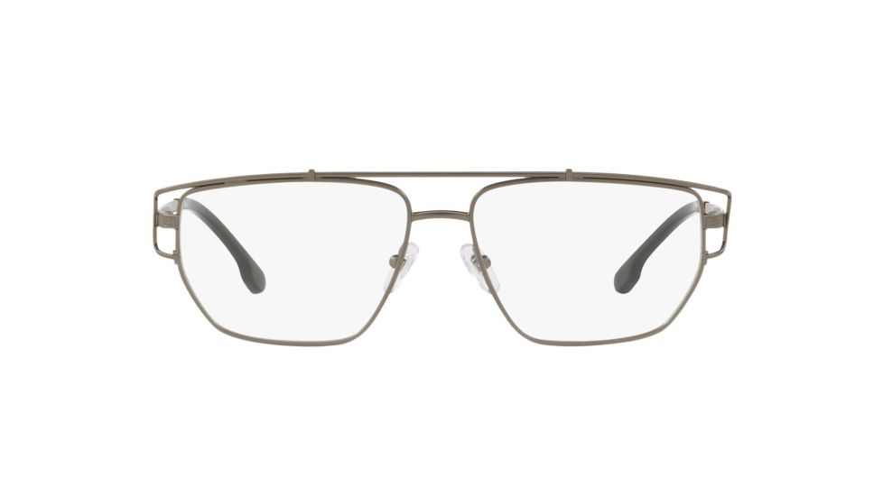 Versace VE1257 Bifocal Prescription Eyeglasses, 55mm, Matte Gunmetal, VE1257-1351-55-BI