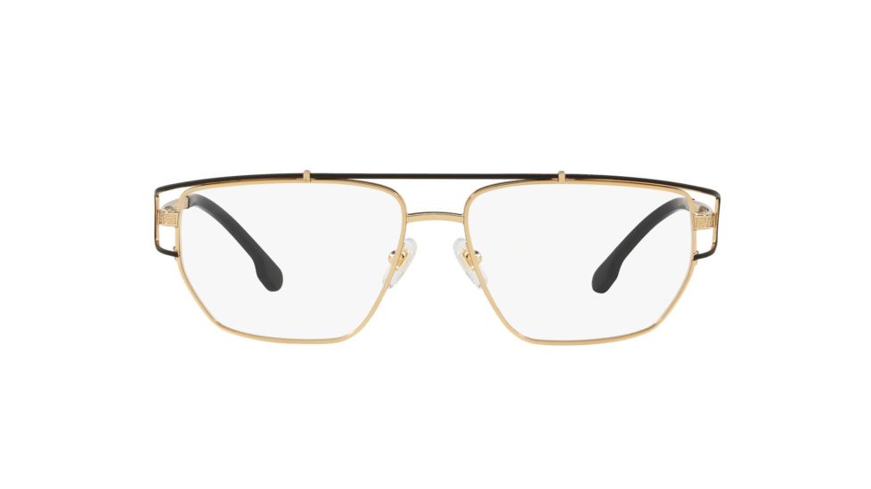 Versace VE1257 Bifocal Prescription Eyeglasses, 55mm, Gold, VE1257-1436-55-BI