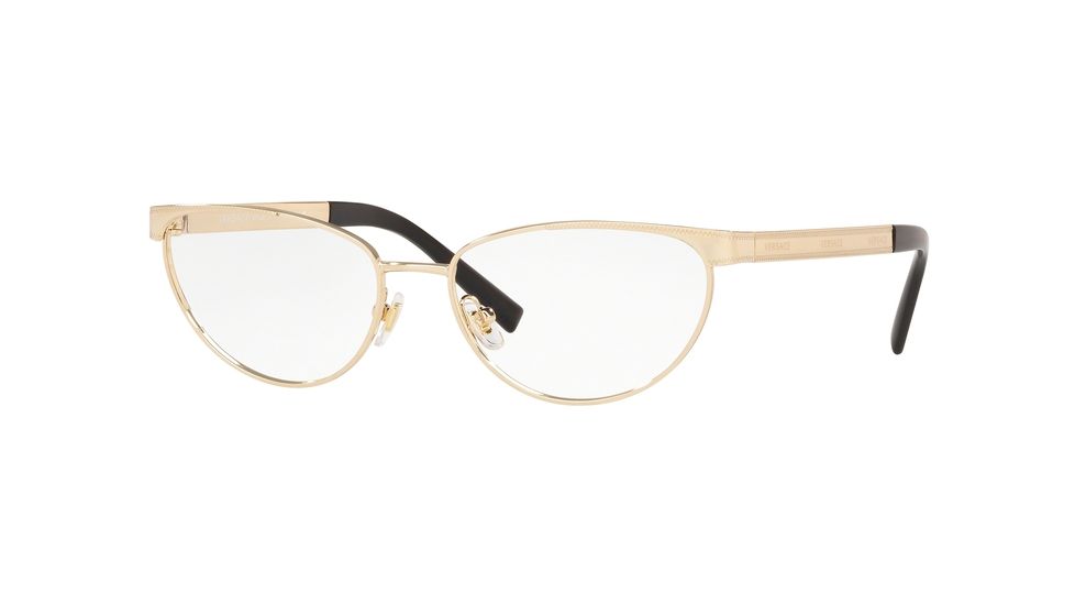Versace VE1260 Bifocal Prescription Eyeglasses, 52mm, Gold, VE1260-1002-52-BI