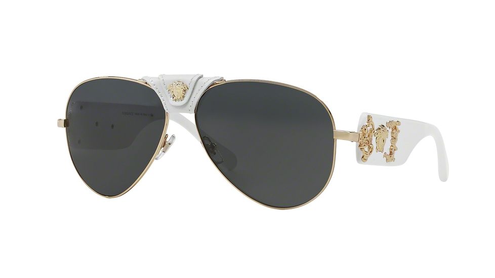 Versace VE2150Q Progressive Prescription Sunglasses VE2150Q-134187-62 - Lens Diameter 62 mm, Frame Color Gold