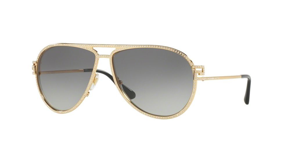 Versace VE2171B Bifocal Prescription Sunglasses VE2171B-100211-59 - Lens Diameter 59 mm, Frame Color Gold
