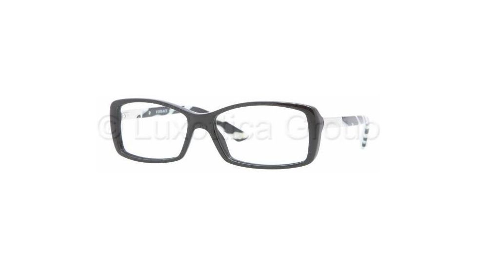 Versace VE3140 Bifocal Prescription Eyeglasses 900-5215 - Black 