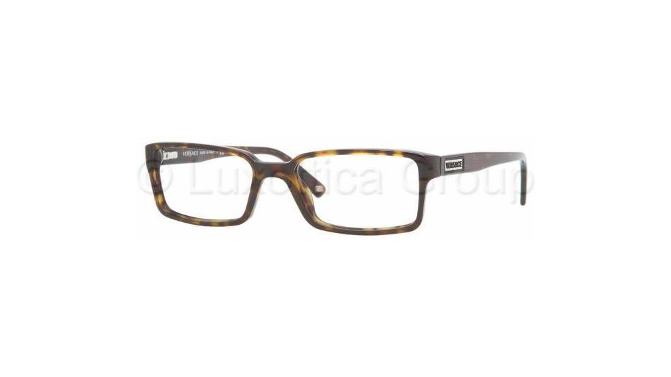 Versace VE3142 Single Vision Prescription Eyewear 108-5217 - Havana 