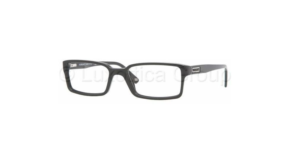 Versace VE3142 Single Vision Prescription Eyewear GB1-5217 - Black 